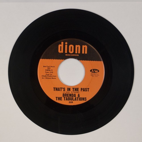 BRENDA & THE TABULATIONS: That’s In The Past US Dionn Northern Soul 45 HEAR - Picture 3 of 3