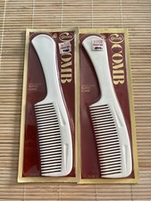 2 - VTG Goody Unbreakable Super Comb White 448/2 New In Package NIP NOS 1975