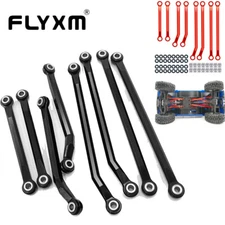 FLYXM Upgrades 8Pcs High Clearance Links Kit for Traxxas TRX4M K10 1/18 RC Cars