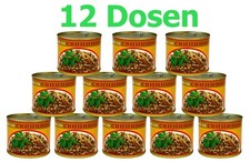 Buchweizen & Schweinefleisch Konserven 12 Dosen (12 x 525g) Notvorräte Mahlzeit