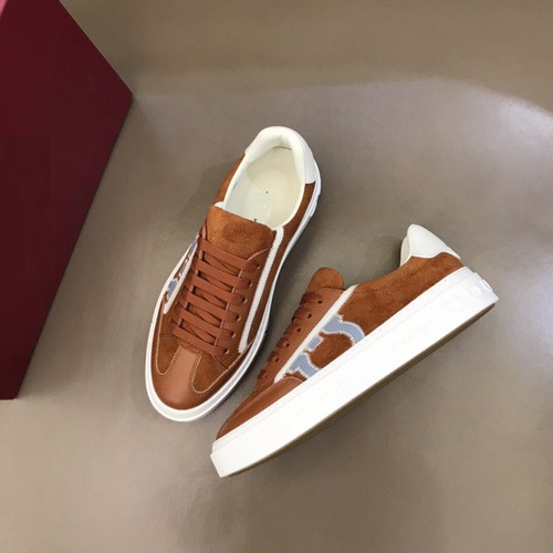 ItalianFerra gamoA+ Leather Sports Board Shoes for Men Lace Up Color Blocking - Picture 21 of 37