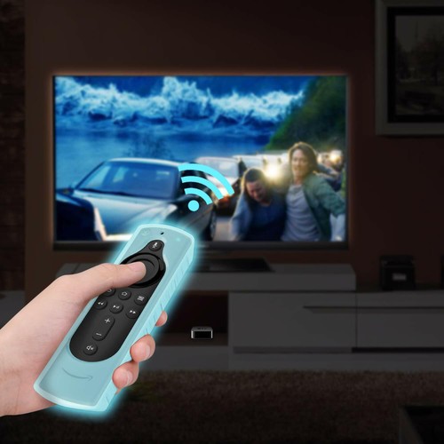 Für Fire TV Stick 4K / Fire TV Cube / Fire TV 3. Fernbedienung Hülle Weich Silikon Cover - Bild 7 von 12