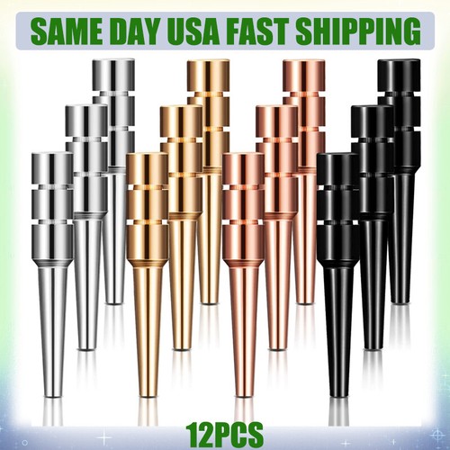 12Pcs Metal Cribbage Board Pegs Fit 1/8 Holes 4Colors Cribbage Pegs 1.34inch - Picture 1 of 8