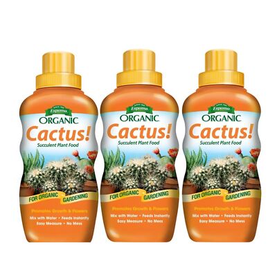 Espoma (#CAPF8) Organic Cactus Houseplant Food, 8 Oz (Pack of 3)