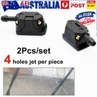 <!--F#f_0-->Pair Universal Front Windscreen Wiper Washer Spray Jet Nozzle Mounted Arm 9mm AU<!--F/-->