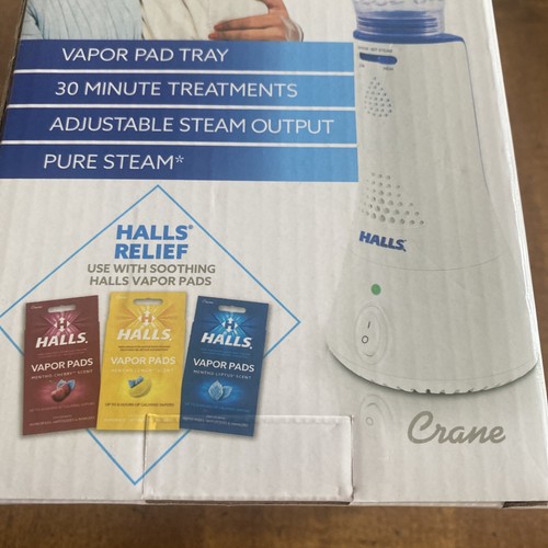 Halls Warm Steam Sinus Inhaler 1 Vapor Pad Included Relieves Congestion - 第 3/9 張圖片