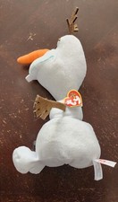 Ty Beanie Buddies Disney Frozen Olaf Medium Buddy 13" Stuffed Animal Plush. Tags