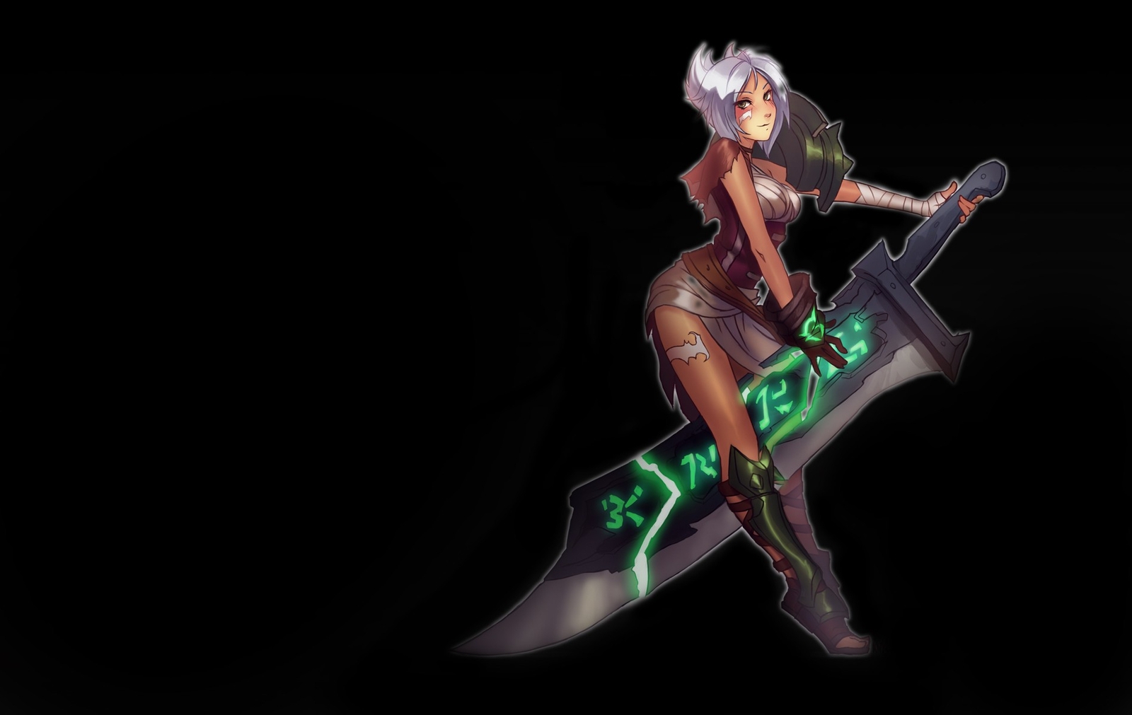 Anime riven video games anime girls fantasy Playmat Gaming Mat Desk