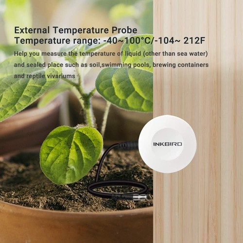 Bluetooth Hygrometer Thermometer mit LED Display Temperatur Luftfeuchtigkeit ... - Bild 5 von 12