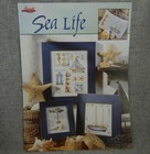 Sea Life Cross Stitch Lanarte Leisure Arts 3240 Shells Nautical Boats Lighthouse