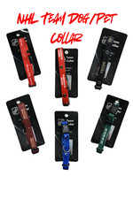 NHL Team Dog/Pet Collar Bruins Red Wings Blues Blackhawks Rangers Coyotes Stars