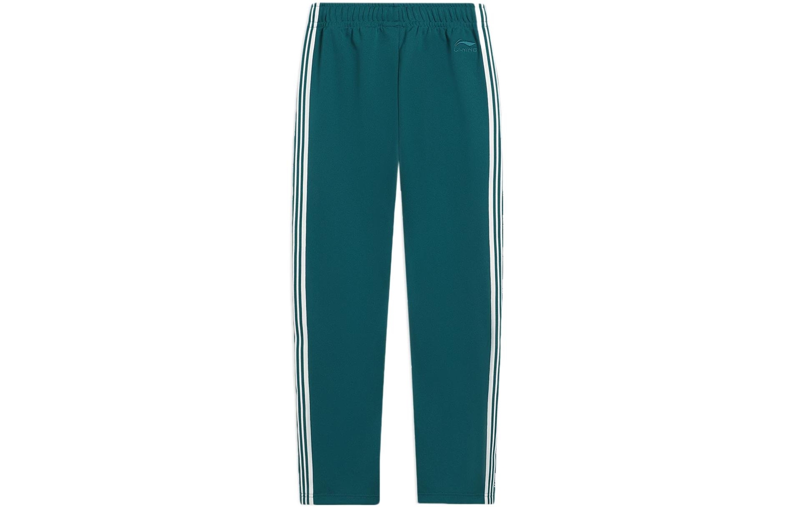 Трикотажные спортивные брюки с прямыми штанинами в боковую полоску из серии Li-Ning Fashion