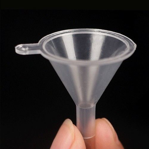 5x Plastic Small Perfume Diffuser Bottle Mini Liquid Oil Tiny Funnels Lab AU - Picture 11 of 11