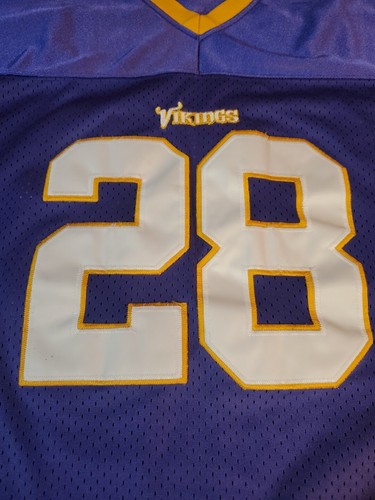 Minnesota Vikings Adrian Peterson Throwback Grace Classics Size XL - Picture 2 of 13