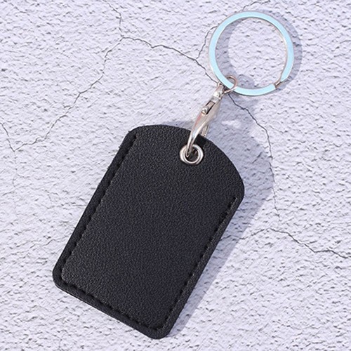 With Keychain Access Control Card Cover Case Badge Card Holders For Airtag - Picture 10 of 20