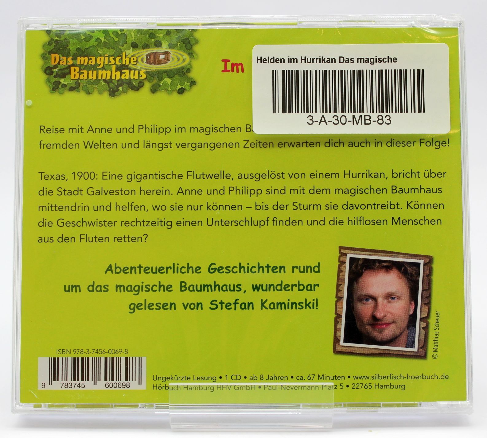 Thumbnail - Helden Hurrikan Das Magische Baumhaus 55 Hörbuch - Osborne | Cd | Neu