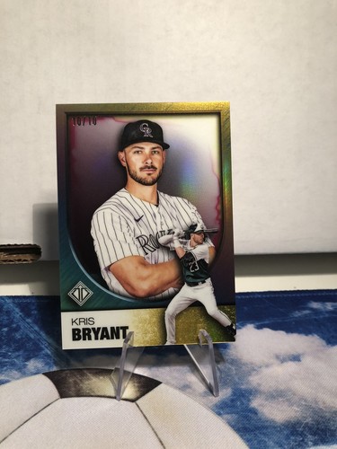 2023 Topps Transcendent Collection Icons /10 Kris Bryant #78 - Picture 1 of 2