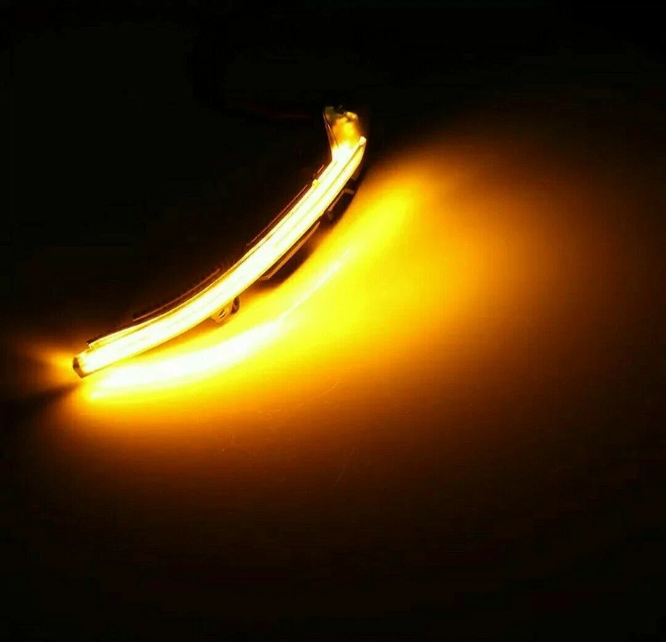 2× Dynamic LED Turn Signal Mirror Light Indicator Seat Leon MK3 Ibiza 5F 2013+ - Image 4 of 4