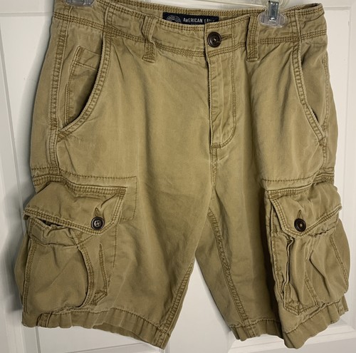 PANTALONES CORTOS AMERICAN EAGLE OUTFITTERS envejecidos talla 28 #74 |