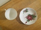 Roslyn Fine Bone China Wheatcroft Roses GRAND GALA No. 2 Cup & Saucer R1211 — photo 5