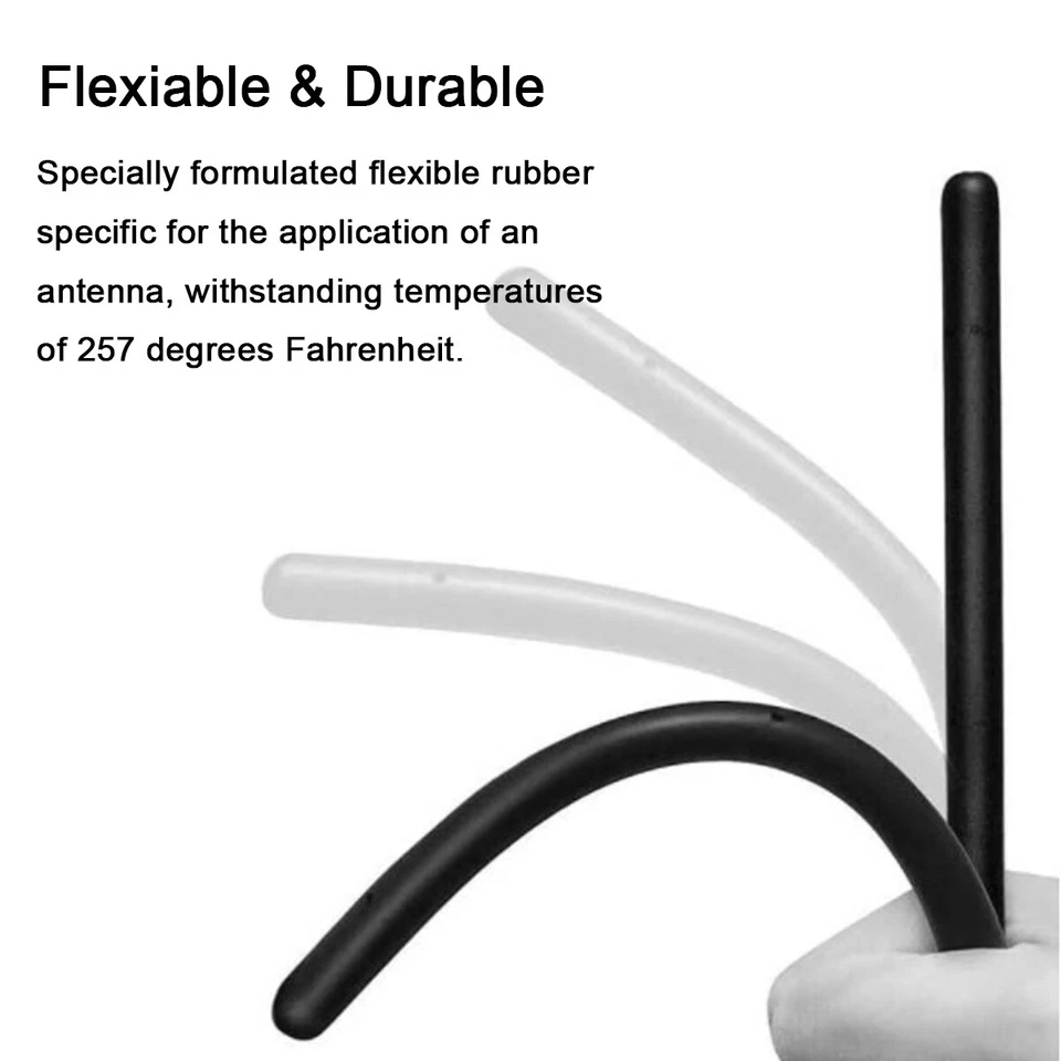 Antena de teto curto 7" antena aérea AM/FM mastro de sinal de rádio para Chrysler 200 Sebring - Imagem 4 de 4