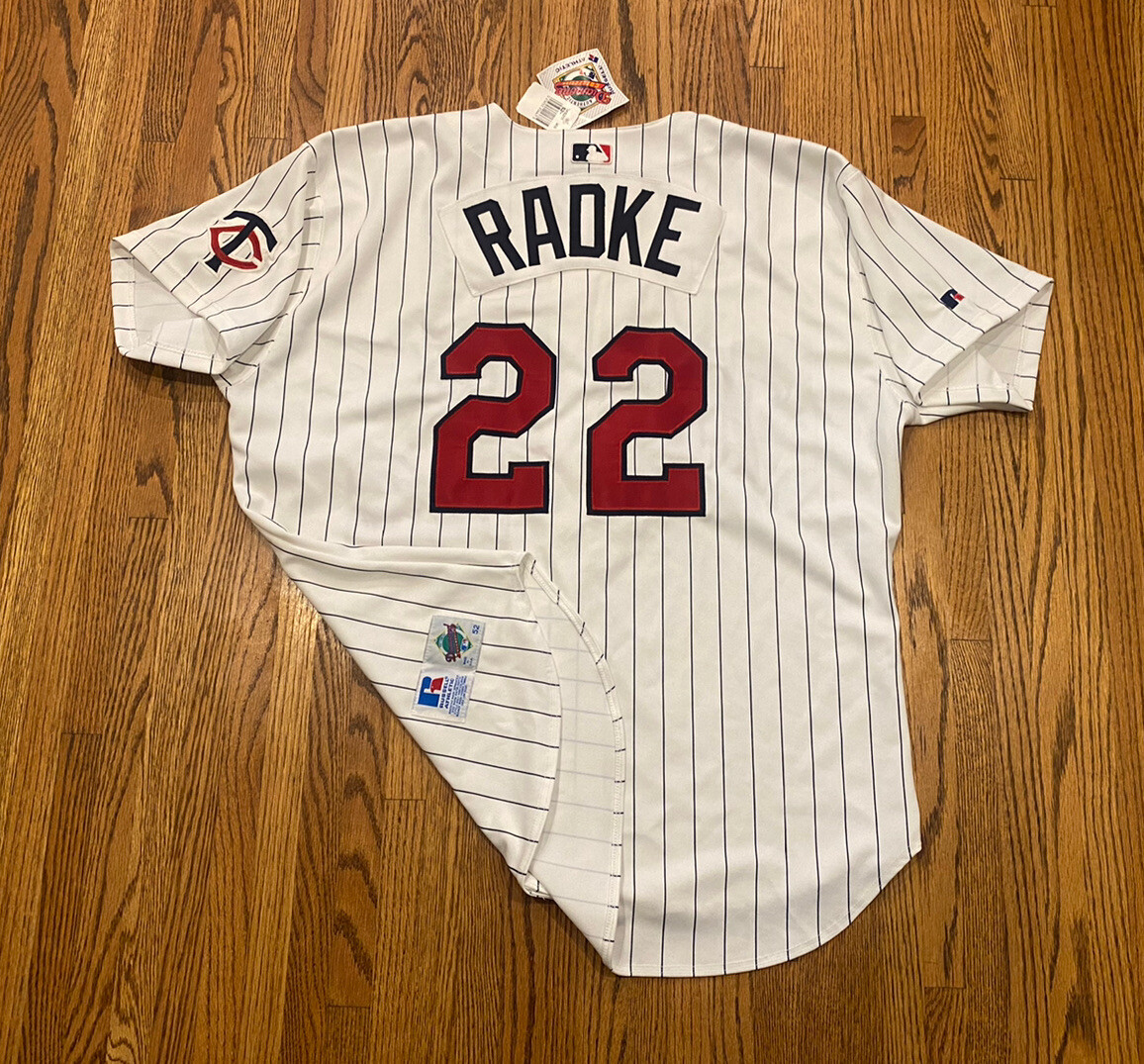 Minnesota Twins Brad Radke #22 Vintage 90s Russell Athletic MLB