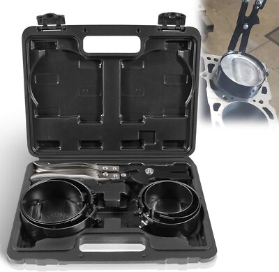 Used for Car Engine 940387 Piston Ring Compressor Tool Set With Storage Case