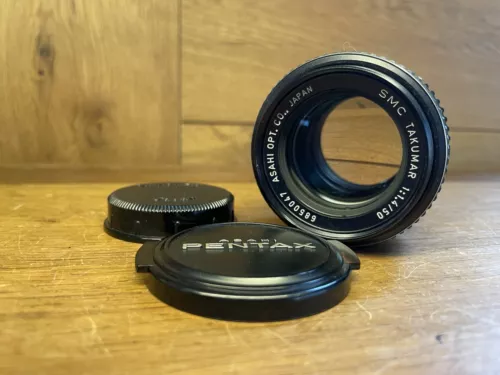 *Near Mint ++* Pentax SMC Takumar 50mm F/1.4 Standard Lens M42 From Japan