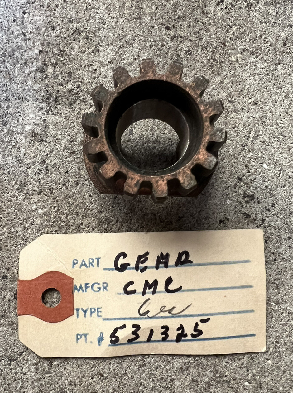 Generator Drive Gear 531325 Continental 0-300 Cessna 172 for sale  
