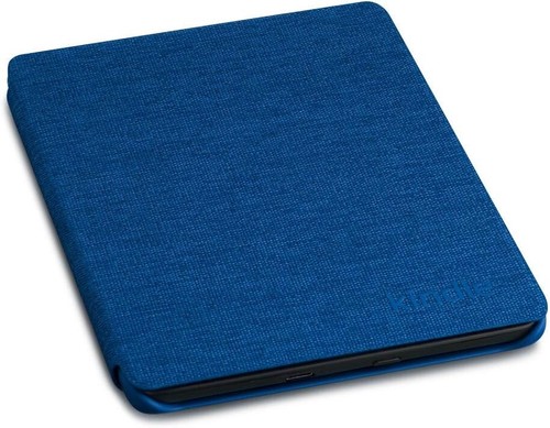 NEW Genuine Amazon Kindle Basic 10th Gen Case Fabric Cover Auto Wake/Sleep Blue - Picture 4 of 6