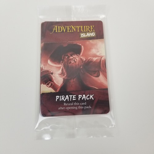 1 Sealed Pirate Card Pack For Treasure Island Board Game 2018 Pegasus