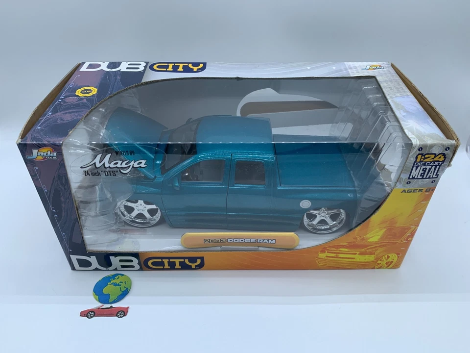 Jada Dodge Ram 2003 ,modello in scala 1:24 - 1:25, (1889) , vintage - Immagine 2 di 4