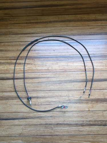 2014-2020 MASERATI GHIBLI HOOD BONNET RELEASE OPEN OPENER CABLE LINE OEM - Foto 2 di 8