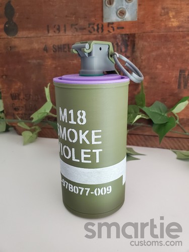 DUMMY M18 Colored Smoke Hand Grenade - Accurate Size Plastic Replica - Picture 2 of 14