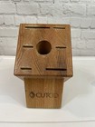CUTCO Honey Oak Galley Set Knife Block ONLY 7 Slots