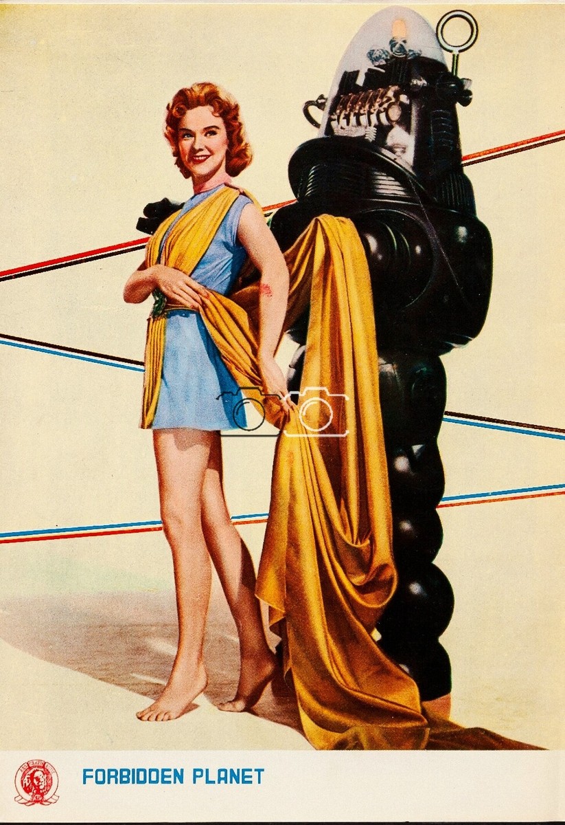 FILM FORBIDDEN PLANET Rppc-POSTER HQ 40x60cm d'une AFFICHE CINéMA