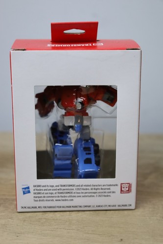 Hallmark Transformers Optimus Prime Red Box Christmas Ornament 2023 New - Picture 6 of 7