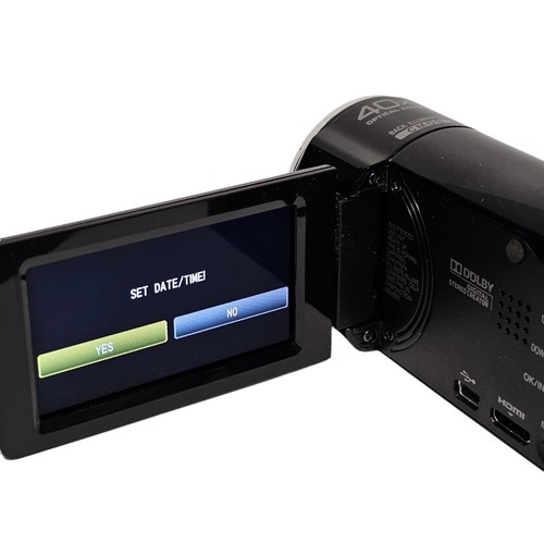 JVC Everio Camcorder Model GZ-HM45BU Full HD 40x Zoom Charger Cable 8Gb SD Card - Picture 10 of 21