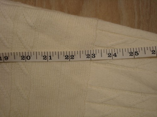Vintage Pringle Golf Women's Pure New Wool Golf Jumper Large Cable Knit Lined. - Picture 15 of 21