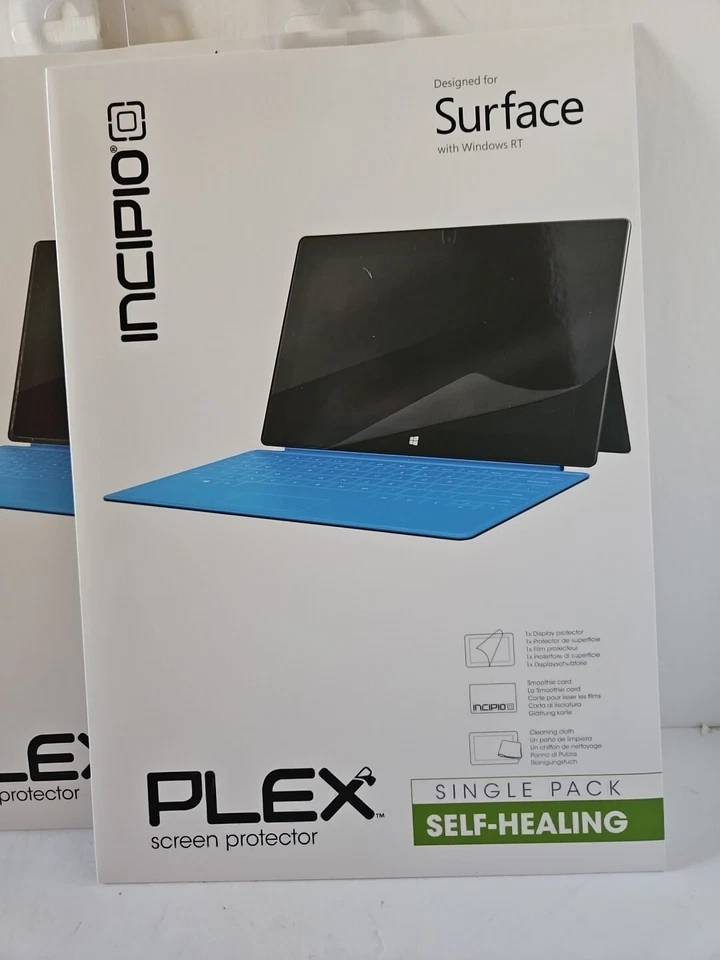 2 Pack-Incipio PLEX Self-Healing Screen Protector for Microsoft Surface, Pro, RT - Image 2 of 4