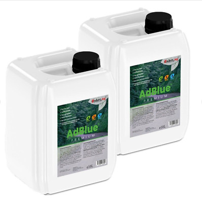 2 x 10 Liter AdBlue  Premium, Harnstofflösung inkl. Einfüllschlauch. 20 Liter