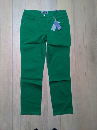 NEU CECIL JEANS Hose Damen Gr. W33 L32 grün Denim