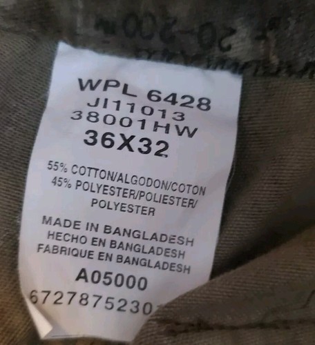 Wrangler Realtree Rugged Wear Pants Convertible Mens 36x32 Hardwoods Camouflage  - Picture 8 of 8