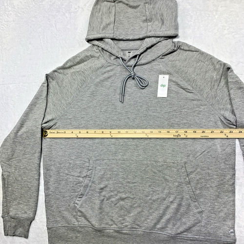 DIP Women's Active Hoodie (P1-24) - Large, Gray - Picture 2 of 4