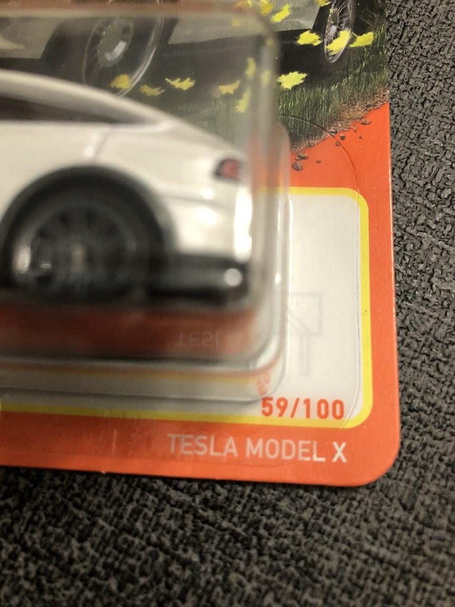 Matchbox TESLA MODEL X New/Sealed 59/100 White | eBay