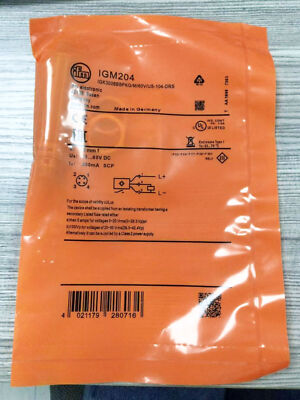 1PC New IFM IGM204 Proximity Switch Sensor Free Shipping 