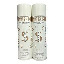 Shaper Sebastian Originals Brushable Styling Hairspray 13.8oz. NEW; LOT OF 2