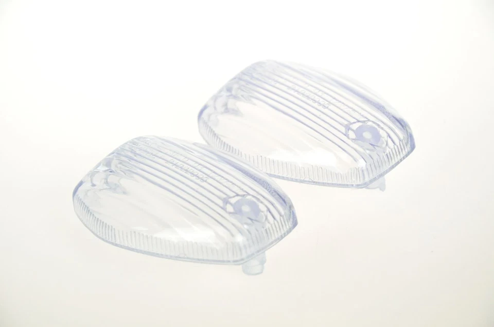 Lente señal de giro compatible con Honda CBF500/600N/1000F CB600F CB1000R FMX650 XL700V transparente Foto 4 de 4
