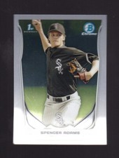 2014 Bowman Chrome Draft Picks Spencer Adams Rookie #CDP42 Chicago White Sox