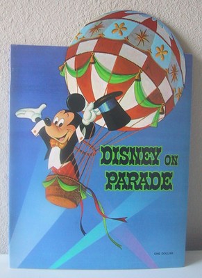 Vintage Disney on Parade Program